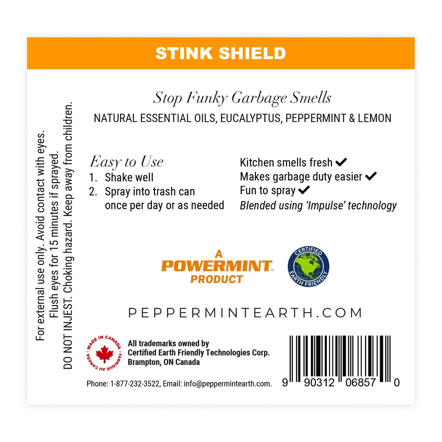 Not Stinkin' Good 8oz Daily Garbage Spray