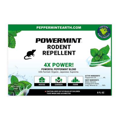 Powermint 8oz Rodent Repellent 2-Pack