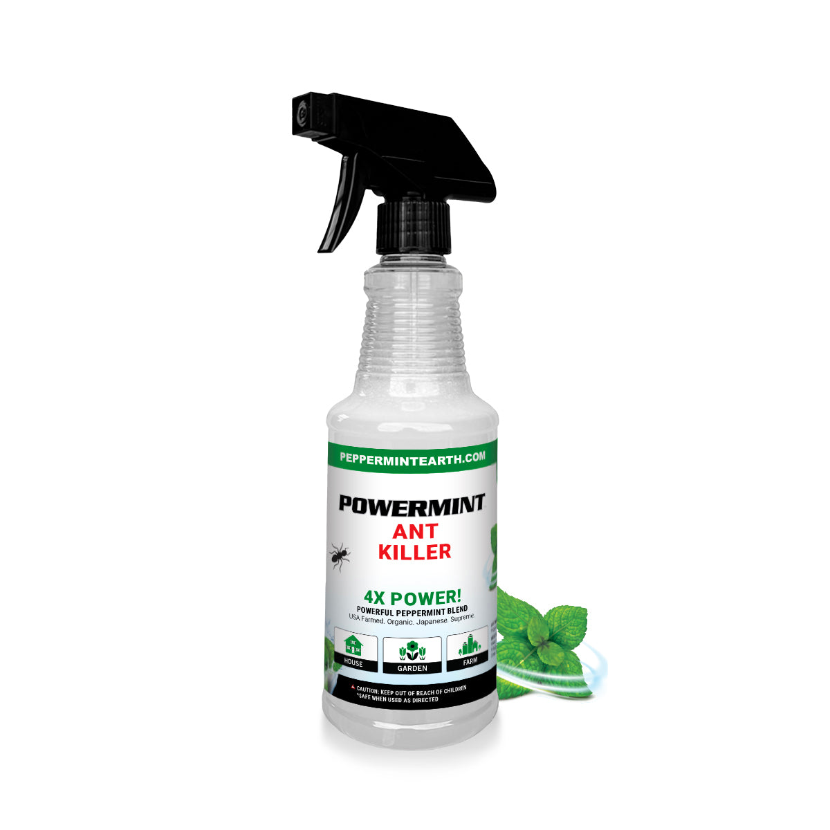 organic ant spray for garden Powermint 16oz Ant Killer – Powermint by Certified Earth Friendly  Technologies Corp