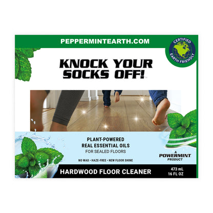 Powermint 16oz Knock Your Socks Off Hardwood Floor Cleaner