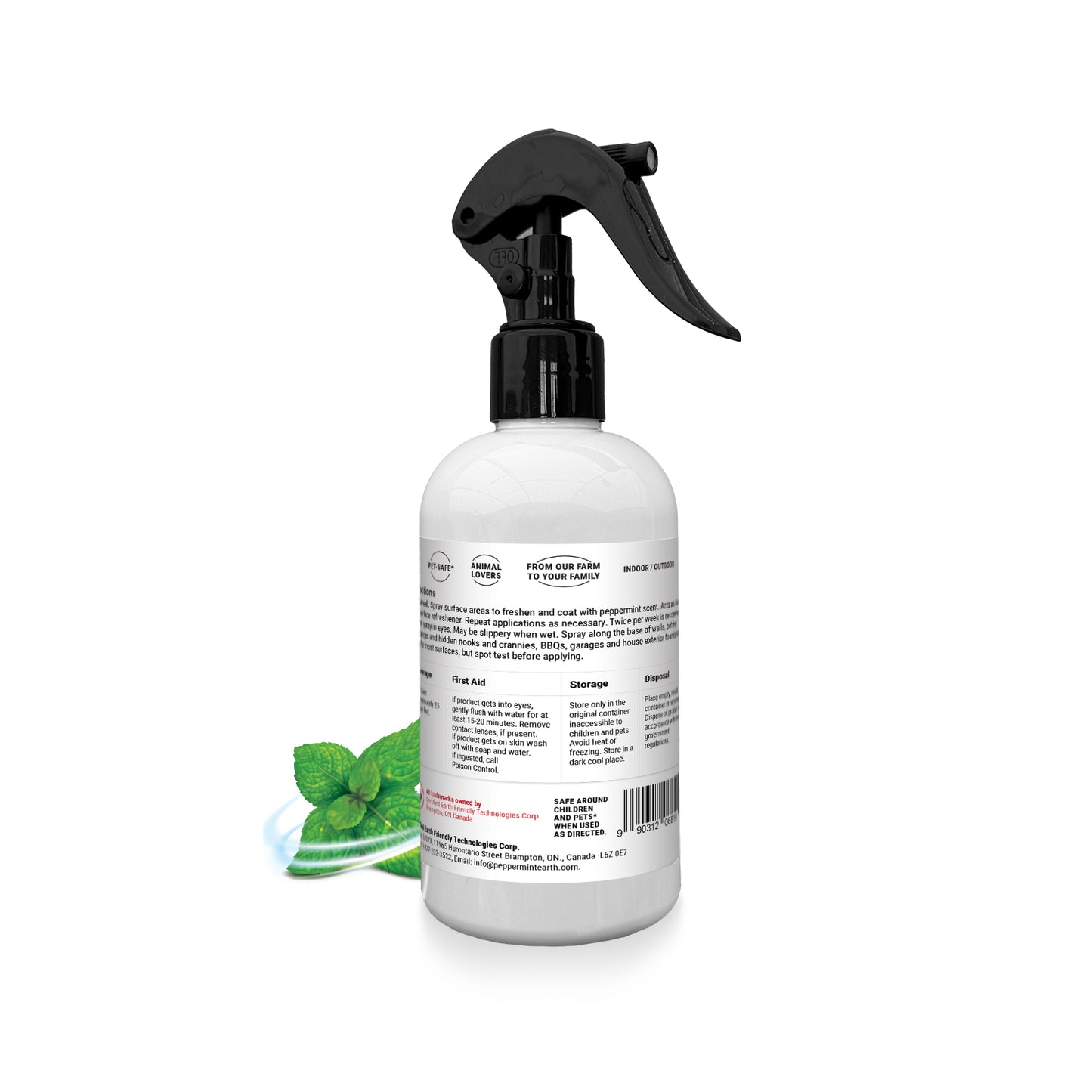 Powermint 8oz Canada Peppermint Spray 2-Pack