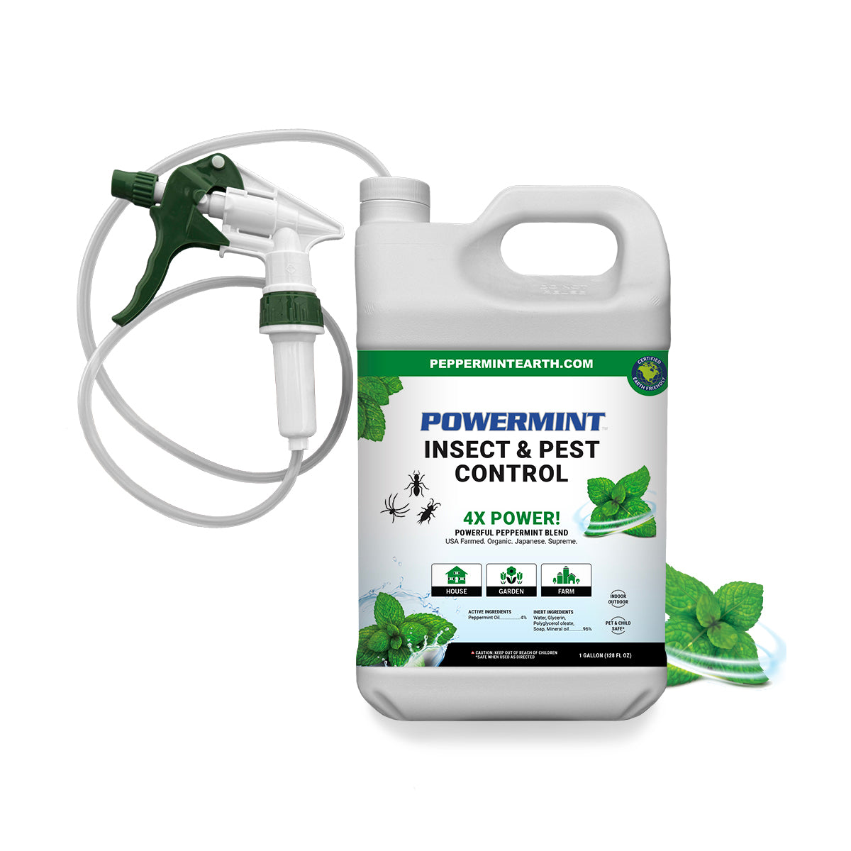 Powermint 1 Gallon Insect & Pest Control – Powermint by Certified Earth ...